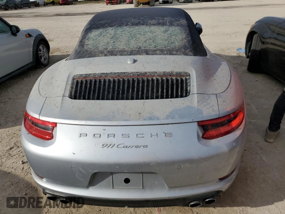2017 Porsche 911 Carrera with VIN WP0CA2A95HS142279, listed as a Copart auction lot 75122654 with Not Provided miles and Salvage Title. Bid and sale history available at DreamBid. Image 6.