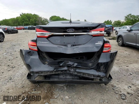 2017 Ford Fusion SE z VIN 3FA6P0HD6HR270896, wystawiony jako Copart lot #57796355 z przebiegiem 194 667 mil mil oraz Szkoda całkowita • Salvage title. Historia ofert i sprzedaży dostępna na DreamBid. Obrazek 6.
