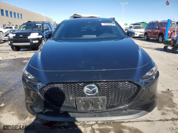 2022 Mazda Mazda3 Hatchback Select with VIN JM1BPAKL1N1502616, listed as a Copart auction lot 43906965 with 59,669 mi miles and Salvage Title. Bid and sale history available at carsss.com. Image 5.