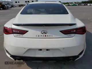 2021 Infiniti Q60 Luxe with VIN JN1EV7KK6MM410124, listed as a Copart auction lot 66422574 with 23,741 mi miles and Salvage title. Bid and sale history available at DreamBid. Image 6.