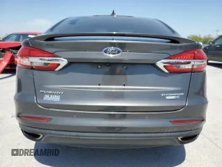 2019 Ford Fusion Titanium with VIN 3FA6P0D98KR123889, listed as a Copart auction lot 53515925 with 172,596 mi miles and Clean title. Bid and sale history available at DreamBid. Image 6.