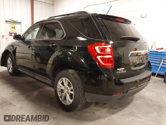 2017 Chevrolet Equinox LT with VIN 2GNALCEK5H1589559, listed as a IAAI auction lot 41795194 with 54,842 mi miles. Bid and sale history available at carsss.com. Image 3.