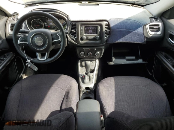 2017 Jeep Compass Sport с VIN 3C4NJDAB0HT639665, выставлен на аукционе Copart как лот 61743885 с пробегом 36 004 миль миль и Списание • Salvage title. История ставок и продаж доступна на DreamBid. Изображение 8.