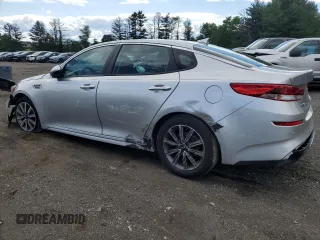 2019 Kia Optima LX with VIN 5XXGT4L34KG362398, listed as a Copart auction lot 57836525 with 40,578 mi miles and Salvage title. Bid and sale history available at DreamBid. Image 2.