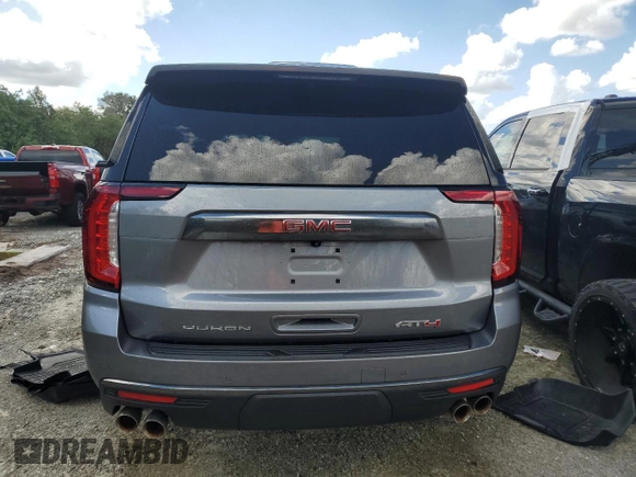 2022 GMC Yukon XL AT4 with VIN 1GKS2HKL8NR242387, listed as a Copart auction lot 74423544 with Not Provided miles and Non Repairable. Bid and sale history available at carsss.com. Image 6.