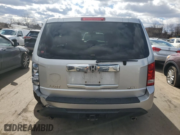 2013 Honda Pilot EX-L with VIN 5FNYF4H68DB005956, listed as a Copart auction lot 47853755 with 165,644 mi miles and Salvage Title. Bid and sale history available at carsss.com. Image 6.