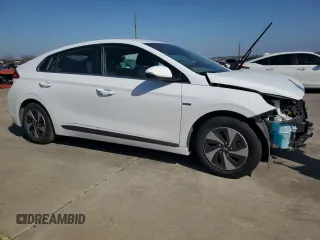 2019 Hyundai Ioniq SEL with VIN KMHC75LCXKU134128, listed as a Copart auction lot 44266015 with 59,390 mi miles and Salvage Title. Bid and sale history available at DreamBid. Image 4.
