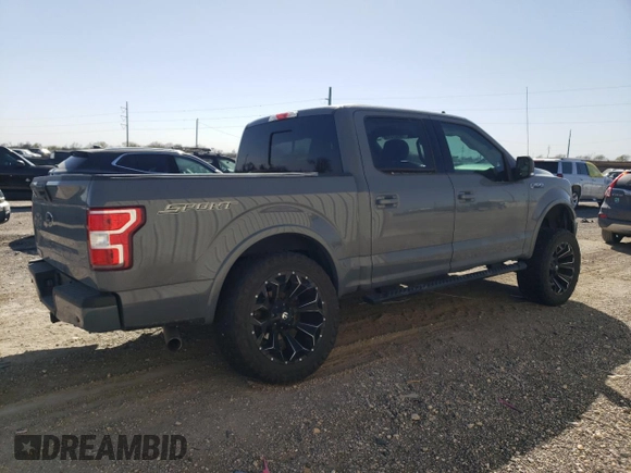 2020 Ford F-150 XL with VIN 1FTEW1C59LKD94897, listed as a Copart auction lot 49502415 with 30,509 mi miles and Salvage Title. Bid and sale history available at carsss.com. Image 3.