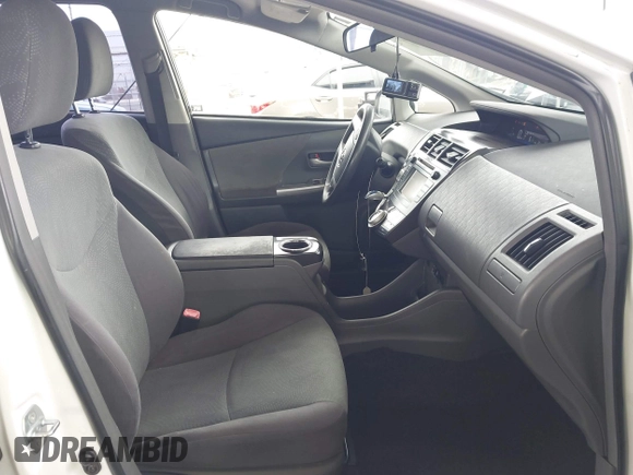 2012 Toyota Prius Two with VIN JTDZN3EU5C3042219, listed as a IAAI auction lot 42034267 with 161,393 mi miles and . Bid and sale history available at DreamBid. Image 5.