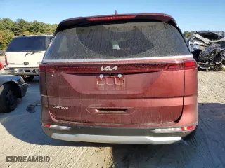 2024 Kia Carnival EX with VIN KNDNC5H31R6390545, listed as a Copart auction lot 76735794 with 11,858 mi miles and Salvage Title. Bid and sale history available at carsss.com. Image 6.