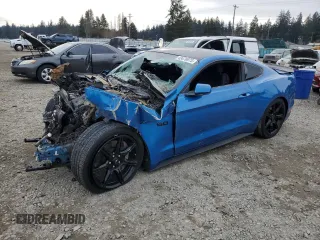 2019 Ford Mustang GT z VIN 1FA6P8CF8K5203637, wystawiony jako Copart lot #43476975 z przebiegiem Nie podano mil oraz Nie do naprawy. Historia ofert i sprzedaży dostępna na DreamBid. Obrazek 1.