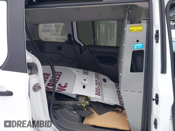 2019 Ford Transit Connect XL z VIN NM0GS9E28K1413849, wystawiony jako IAAI lot #41512620 z przebiegiem 59 847 mil mil oraz . Historia ofert i sprzedaży dostępna na DreamBid. Obrazek 8.