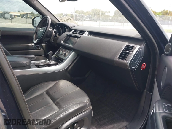 2016 Land Rover Range Rover Sport SE with VIN SALWG2PF9GA658084, listed as a IAAI auction lot 42084446 with 95,226 mi miles and . Bid and sale history available at DreamBid. Image 5.