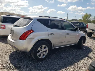2006 Nissan Murano S with VIN JN8AZ08T86W407194, listed as a Copart auction lot 72197224 with 169,256 mi miles and Salvage Title. Bid and sale history available at carsss.com. Image 3.