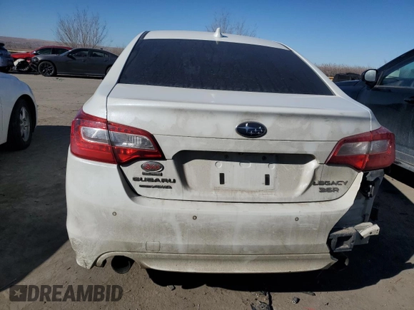 2017 Subaru Legacy Limited with VIN 4S3BNEN60H3023339, listed as a Copart auction lot 88215855 with 113,778 mi miles and Salvage Title. Bid and sale history available at carsss.com. Image 6.