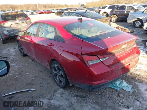 2023 Hyundai Elantra SEL with VIN KMHLS4AG3PU450699, listed as a IAAI auction lot 41336246 with 55,830 mi miles and . Bid and sale history available at DreamBid. Image 3.