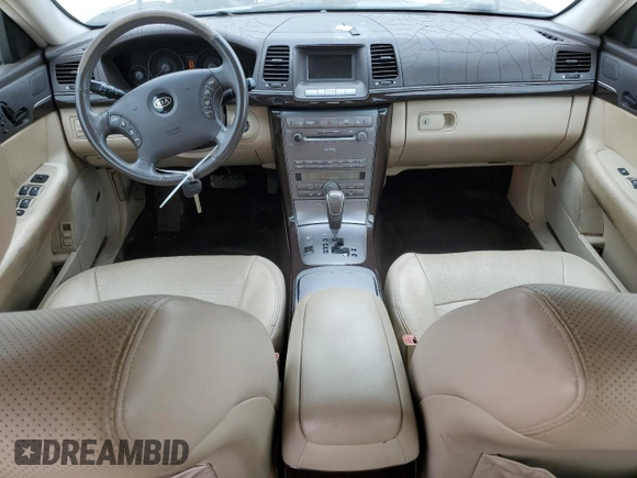 2008 Kia Amanti with VIN KNALD125585167501, listed as a Copart auction lot 47531285 with 152,898 mi miles and Salvage Title. Bid and sale history available at carsss.com. Image 8.
