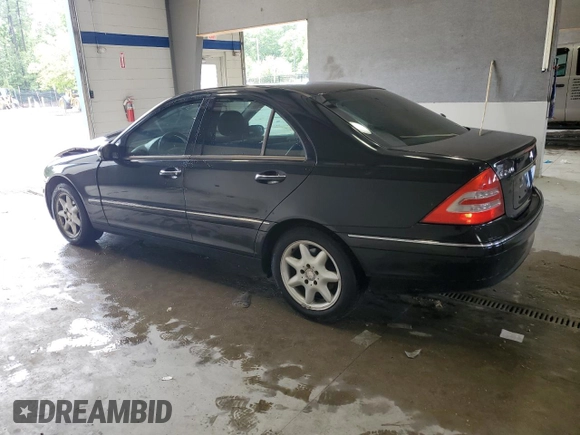 2003 Mercedes-Benz C 240 with VIN WDBRF61J73A521486, listed as a Copart auction lot 63702025 with Not provided miles and Salvage title. Bid and sale history available at DreamBid. Image 2.