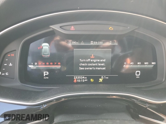 2022 Audi Q8 Premium Plus z VIN WA1BVBF15ND005047, wystawiony jako Copart lot #68349794 z przebiegiem 232 024 mil mil oraz Szkoda całkowita • Salvage title. Historia ofert i sprzedaży dostępna na DreamBid. Obrazek 9.