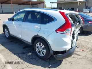 2013 Honda CR-V EX-L with VIN 5J6RM4H78DL085219, listed as a IAAI auction lot 41963804 with 130,391 mi miles. Bid and sale history available at carsss.com. Image 3.