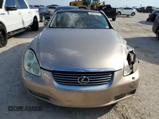 2005 Lexus SC 430 with VIN JTHFN48Y650069276, listed as a Copart auction lot 70471214 with Not Provided miles and Salvage Title. Bid and sale history available at carsss.com. Image 5.