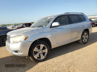 2008 Toyota Highlander Sport with VIN JTEDS43AX82024695, listed as a Copart auction lot 52606645 with Not provided miles and Salvage title. Bid and sale history available at DreamBid. Image 1.