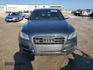 2015 Audi SQ5 Premium Plus with VIN WA1CGAFP5FA140125, listed as a Copart auction lot 81338544 with 105,647 mi miles and Salvage Title. Bid and sale history available at carsss.com. Image 5.