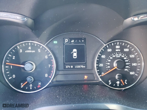 2018 Kia Forte LX with VIN 3KPFL4A70JE172946, listed as a Copart auction lot 88734445 with 102,678 mi miles and Salvage Title. Bid and sale history available at carsss.com. Image 9.