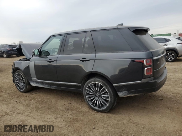 2019 Land Rover Range Rover HSE с VIN SALGS2SV7KA547690, выставлен на аукционе Copart как лот 52259445 с пробегом 64 636 миль миль и Списание • Salvage title. История ставок и продаж доступна на DreamBid. Изображение 2.