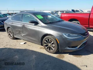 2015 Chrysler 200 C with VIN 1C3CCCCB8FN545379, listed as a IAAI auction lot 41646308 with 169,082 mi miles. Bid and sale history available at carsss.com. Image 1.
