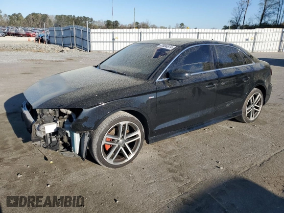 2018 Audi A3 Sedan Premium Plus with VIN WAUJ8GFF3J1068187, listed as a Copart auction lot 47604874 with 117,009 mi miles. Bid and sale history available at carsss.com. Image 1.