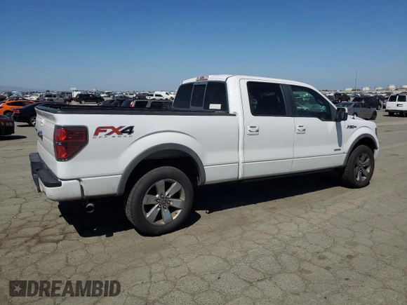 2012 Ford F-150 XL with VIN 1FTFW1ET7CKD15050, listed as a Copart auction lot 53747445 with 205,611 mi miles and Clean Title. Bid and sale history available at carsss.com. Image 3.
