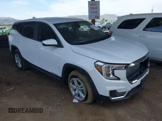 2024 GMC Terrain SLE с VIN 3GKALMEG5RL376674, выставлен на аукционе IAAI как лот 42648347 с пробегом 27 344 миль миль и . История ставок и продаж доступна на DreamBid. Изображение 1.