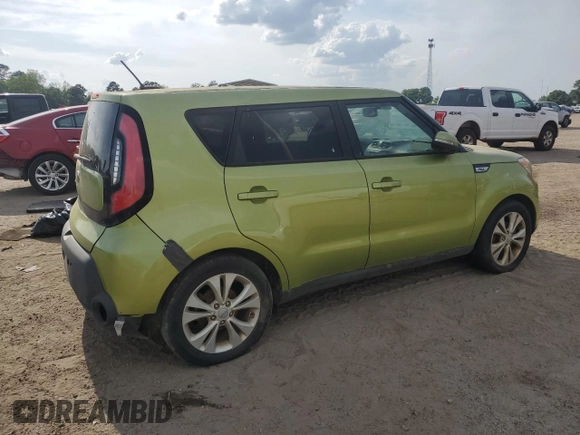2015 Kia Soul + with VIN KNDJP3A59F7785016, listed as a Copart auction lot 54218575 with 103,182 mi miles and Clean Title. Bid and sale history available at carsss.com. Image 3.