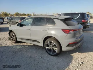 2023 Audi Q4 e-tron Prestige with VIN WA1M2BFZ0PP034481, listed as a Copart auction lot 77006314 with 0 mi miles and Salvage Title. Bid and sale history available at carsss.com. Image 2.