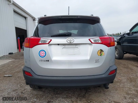 2015 Toyota RAV4 LE with VIN JTMBFREV0FD115750, listed as a IAAI auction lot 41827456 with 75,119 mi miles. Bid and sale history available at carsss.com. Image 16.