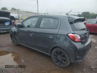 2024 Mitsubishi Mirage Black Edition z VIN ML32AWHJ3RH012246, wystawiony jako Copart lot #59327875 z przebiegiem 14 677 mil mil oraz Szkoda całkowita • Salvage title. Historia ofert i sprzedaży dostępna na DreamBid. Obrazek 2.