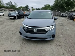 2024 Honda Odyssey Elite with VIN 5FNRL6H96RB004072, listed as a Copart auction lot 42654965 with 4,727 mi miles and Salvage Title. Bid and sale history available at carsss.com. Image 11.