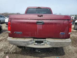 2004 Ford F-250 XL with VIN 1FTNW21P04EC40461, listed as a Copart auction lot 51455135 with 218,925 mi miles and Salvage title. Bid and sale history available at DreamBid. Image 6.