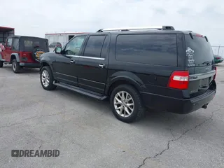 2017 Ford Expedition Max Limited z VIN 1FMJK2AT2HEA48239, wystawiony jako IAAI lot #41965283 z przebiegiem 127 826 mil mil oraz . Historia ofert i sprzedaży dostępna na DreamBid. Obrazek 3.