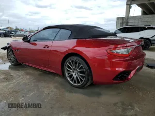 2019 Maserati GranTurismo Convertible Sport with VIN ZAM45VMA1K0314368, listed as a Copart auction lot 39130594 with 24,572 mi miles. Bid and sale history available at carsss.com. Image 2.