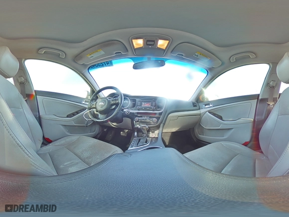 2014 Kia Optima EX with VIN 5XXGN4A76EG343677, listed as a Copart auction lot 47235465 with 163,612 mi miles and Salvage Title. Bid and sale history available at carsss.com. Image 14.