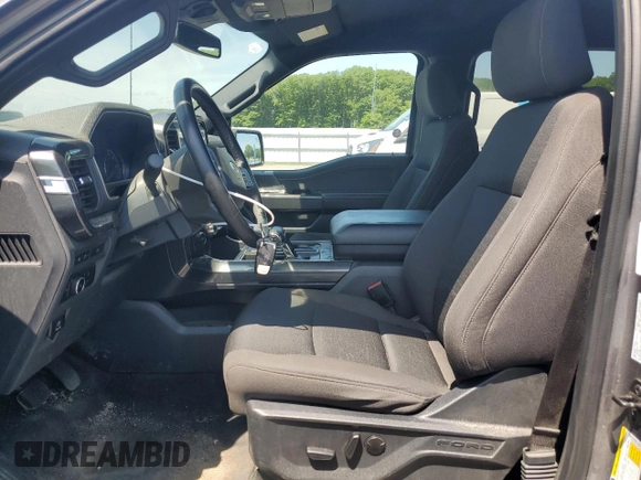 2023 Ford F-150 XL with VIN 1FTEW1C51PFC29408, listed as a Copart auction lot 61095515 with 53,008 mi miles and Clean title. Bid and sale history available at DreamBid. Image 7.