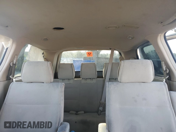 2007 Nissan Quest S with VIN 5N1BV28U47N122415, listed as a Copart auction lot 80193794 with 126,334 mi miles and Salvage Title. Bid and sale history available at carsss.com. Image 10.