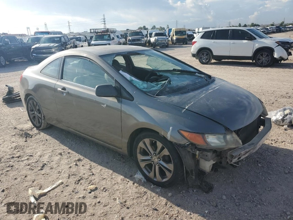 2006 Honda Civic Cpe LX with VIN 2HGFG12696H533306, listed as a Copart auction lot 68931064 with 161,681 mi miles and Salvage Title. Bid and sale history available at carsss.com. Image 4.