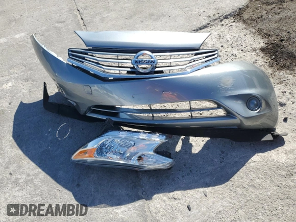2015 Nissan Note S with VIN 3N1CE2CP4FL358297, listed as a Copart auction lot 59586475 with 53,252 mi miles and Salvage title. Bid and sale history available at DreamBid. Image 13.