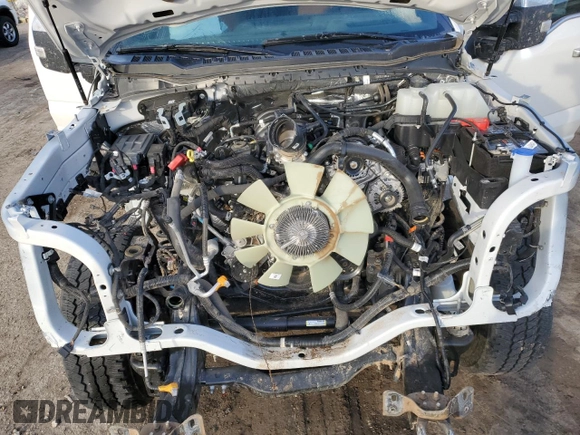 2024 Ford Super Duty F-250 SRW XL with VIN 1FT8W2BN3RED65908, listed as a Copart auction lot 42253355 with 7,149 mi miles and Salvage Title. Bid and sale history available at carsss.com. Image 11.