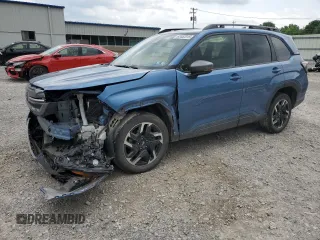 2025 Subaru Forester Limited with VIN JF2SLDRC1SH467485, listed as a Copart auction lot 63452015 with 38,681 mi miles and Salvage title. Bid and sale history available at DreamBid. Image 1.