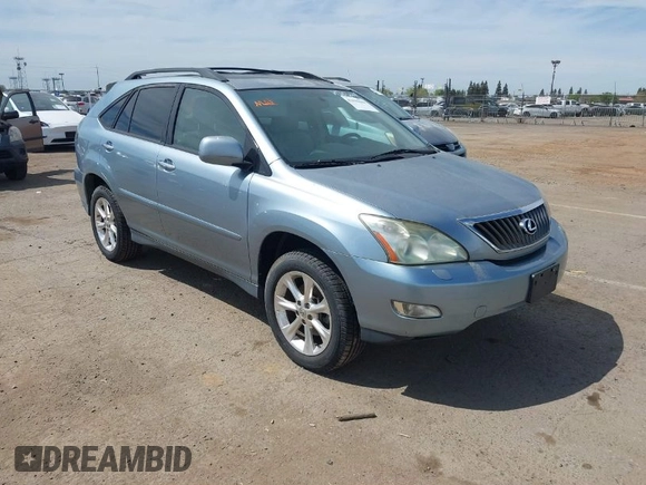 2008 Lexus RX with VIN JTJHK31U482044080, listed as a IAAI auction lot 42030669 with 142,685 mi miles. Bid and sale history available at carsss.com. Image 1.