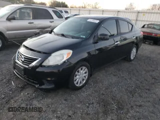 2014 Nissan Versa SV with VIN 3N1CN7AP2EK446186, listed as a Copart auction lot 44186625 with 94,239 mi miles and Salvage Title. Bid and sale history available at carsss.com. Image 1.